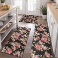 thumbnail image 2 of Pioneer Flower Floral Print Pattern Kitchen Rugs Sets Of 3,Kitchen Runner Rugs Non Skid Washable,Decorative Kitchen Floor Mats for Kitchen,Sink,Laundry,17"x30"+ 17"x47" + 17"x59", 2 of 6