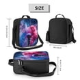 thumbnail image 2 of Naloa Color Explosion Makeup Brush Lunch box Lunch bag for men women Large capacity Lunchbox Insulated Lunch bag Lunch box cooler, 2 of 7