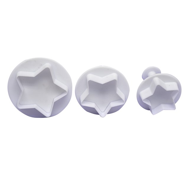 3PCS/Set Multi Pattern Cutting Die Cutters Cake Making craft mold DIY cake Baking Mould Fondant Mold Fondant Craft DIY Store Kitchen Tool