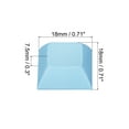 thumbnail image 2 of Unique Bargains 1U Blank Keycaps, 5 Pack Universal PBT Keyboard Replacement Accessories for MX Mechanical Keyboard, Light Blue, 2 of 6