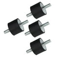 thumbnail image 4 of Rubber Vibration Isolator M10 40x30 Anti Vibration Mount Shock Damper for Air Compressor Pump Water Pump Welding Machine, 4 of 7