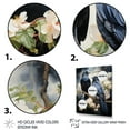 thumbnail image 3 of Designart "Majestic Monochrome Crow II" Animals Floater Framed Canvas Wall Art, 3 of 7