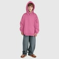 thumbnail image 2 of Kid Hoodie Pink Hoodie Long Sleeve Casual Basic Pullover Sweatshirt Hoodie Fall Winter Clothes Kids Clothes Boys Size 5-6 Years, 2 of 6