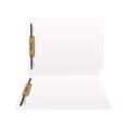 thumbnail image 3 of Medical Arts Press Heavy-Duty End Tab File Folder Straight Cut Letter-Size White 40/Box, 3 of 8
