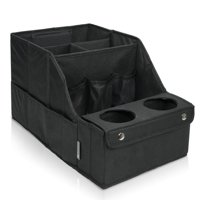 Organizador de asientos de coche MULISOFT con 11 compartimentos de almacenamiento