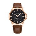 thumbnail image 1 of Reloj de cuarzo YAZOLE para hombre, exquisito reloj de pulsera masculino con luz azul, 1 of 8