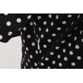 thumbnail image 5 of B91xZ Flowy Robes pour les Femmes V Cou Décontracté Ample Flowy Swing Robes, Noir M, 5 of 5