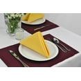 thumbnail image 3 of Set of 6 Yellow Over-Sized Square Party Napkins 20", 3 of 3
