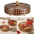 thumbnail image 2 of Milue Easy to Maintain Rotating Dry Fruit Tray for Coffee Table Display, 2 of 13