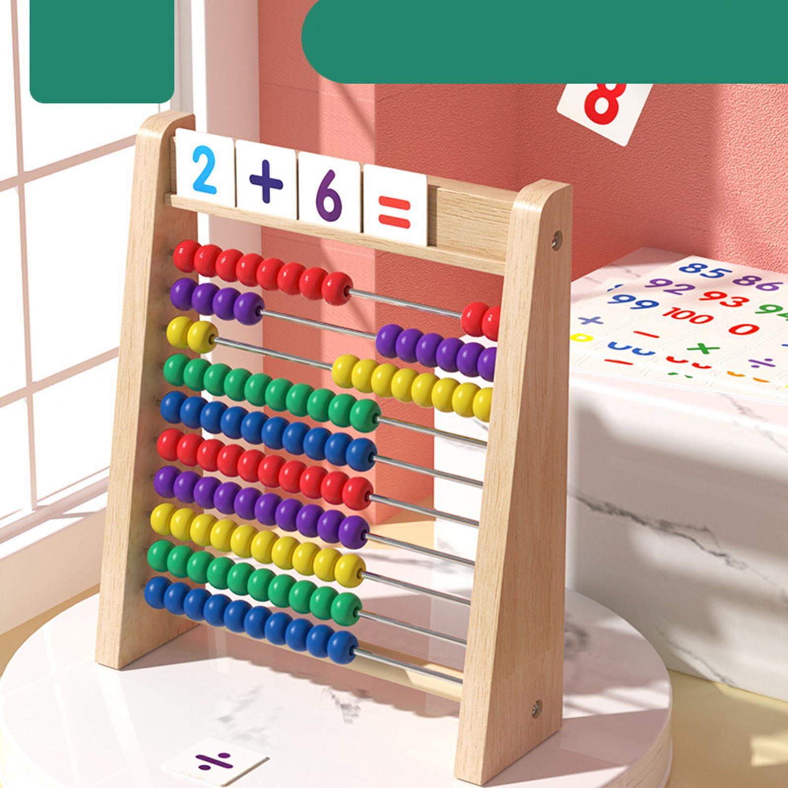 Ábaco para niños Sunnimix Material Didáctico de matemáticas