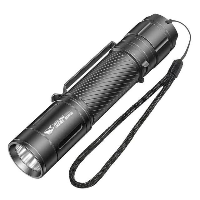 Generic Brand Super Bright USB Rechargeable LED Torch Flashlight, Waterproof Tactical Lamp with Zoom for Camping, Hiking & Outdoor Emergency, 2200mAh