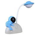 thumbnail image 1 of Cartoon Spaceman Astronaut Eye Desk Lamp Cartoon Moon Lamp Led Learning Eye Rechargeable Desk Lamp Wireless Bedside Lamp Cute Creative Children Night Lamp, 1 of 4