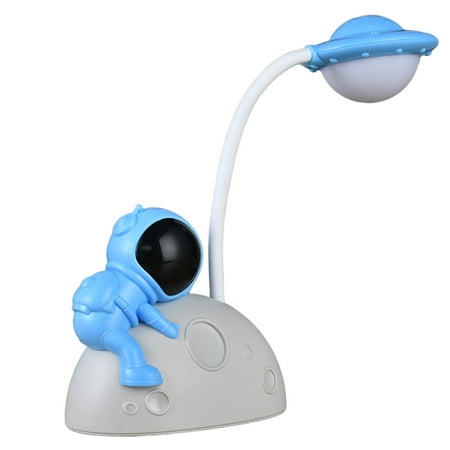 

Cartoon Spaceman Astronaut Eye Desk Lamp Cartoon Moon Lamp Led Learning Eye Rechargeable Desk Lamp Wireless Bedside Lamp Cute Creative Children Night Lamp K2-Home215