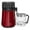 Red without Handle, variant on OUTGOODS Stainless Steel Water Distiller 4L 750W with Glass Jug, Gold/Red/Silver