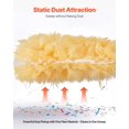 thumbnail image 2 of VEVOR Duster Refills, Heavy Duty Dusters for Cleaning, 3 ft Extendable Handle with 10 Refills, Reusable Non-woven Fabric 360° Cleaning Kit for Dusting Furniture, Blinds, Ceiling Fans, Walls, Corners, 2 of 9
