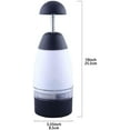 thumbnail image 2 of Multifunction Garlic Triturator Food Chopper, Vegetable Triturator Food Slicer Chopper, Fruit Vegetable Grater Gadget, Mini Chopper For Salads, 2 of 7