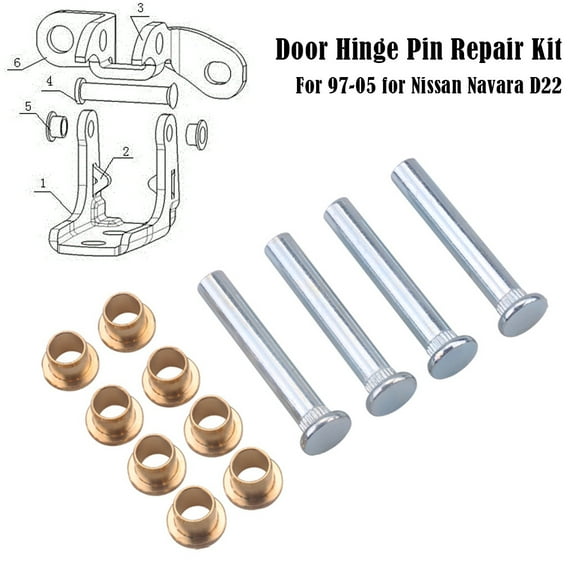 Door Hinge Pin Repair Kit Truck Pickup Door Hinge Pin Bushing Kit