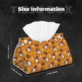 thumbnail image 6 of Lsque Halloween Witches Gnome Printed Long Tissue Box Cover Holder, Facial Paper Organizer Dispenser,Triangle with Bottom Belt, PVC Leather Decorative Organizer, 6 of 9