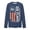 n-153Navy711, variant on CUSTG Men T-Shirts Casual Sporty Patriotic Long Sleeve T Shirt Athletic Fit Crew Neck Tops For Daily Wear And Workout Activities Celebrate America's 250th Anniversary Cozy 1776-2026 4th Of July Tee