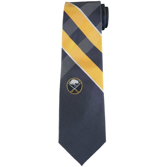 Men's Buffalo Sabres Woven Poly Grid Tie