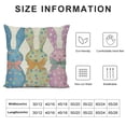 thumbnail image 5 of PHYHOO Easter Pillow Cover Colorful Decoration Holiday Farmhouse Pillow Case Decor for Home Sofa Couch, 5 of 5
