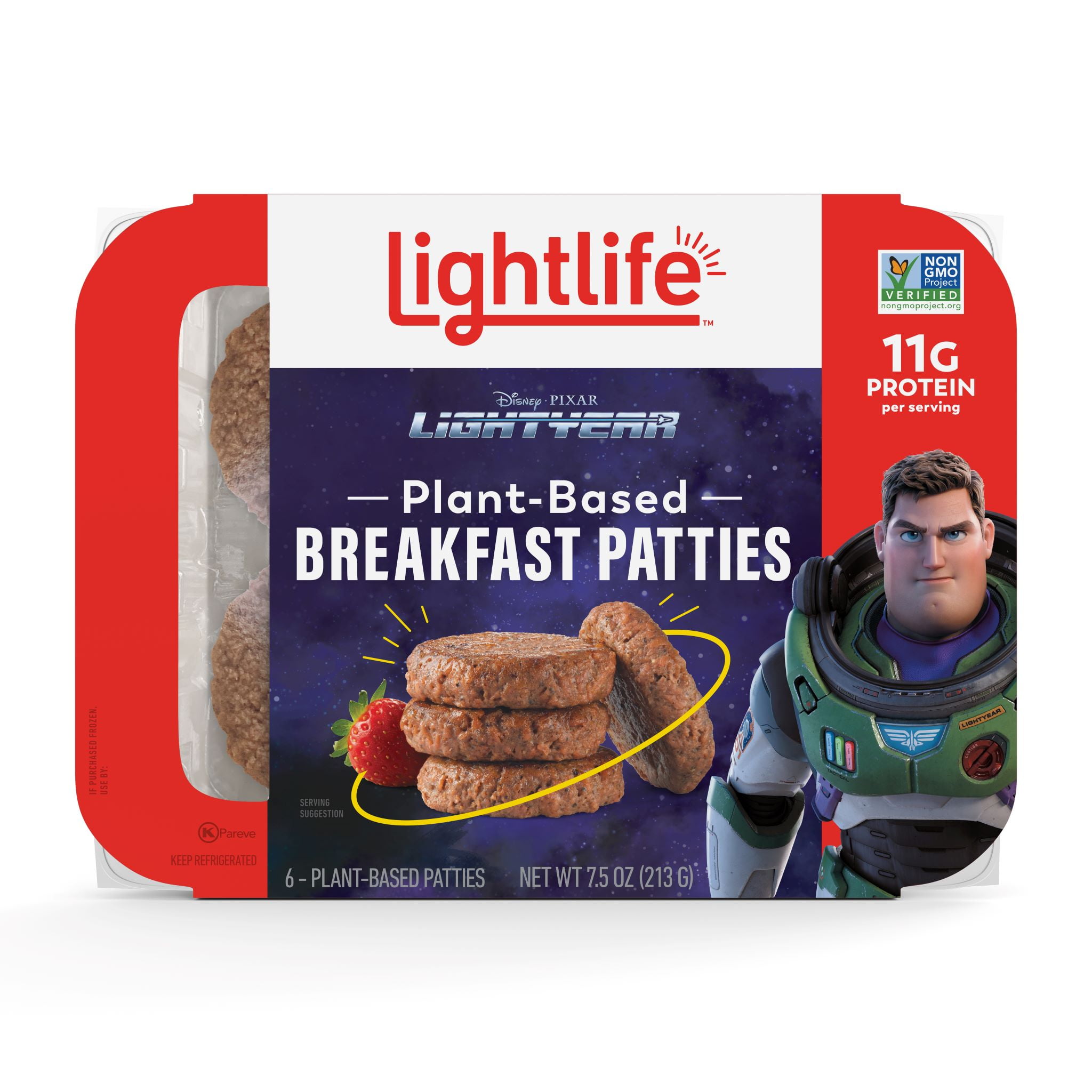 Lightlife PlantBased Vegan Breakfast Sausage Patties