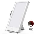 thumbnail image 4 of Mood Enhancing Light Therapy Lamp For Home And Office, Portable Pad Design With Full Spectrum LED Light And Auto Shut-Off Timer, Energy Boost For, 4 of 5
