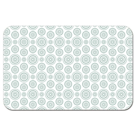 

CounterArt Dots & Circles Easy Care Waterproof Pet Placemat 17.13” by 11.25”
