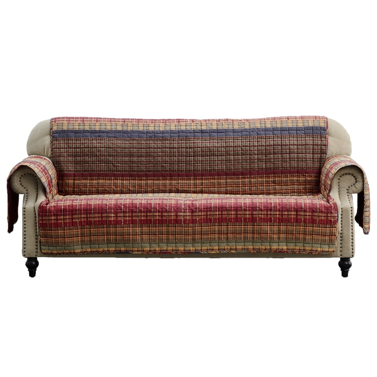 Greenland Home Fashions Gold Rush Classic Plaid Reversible