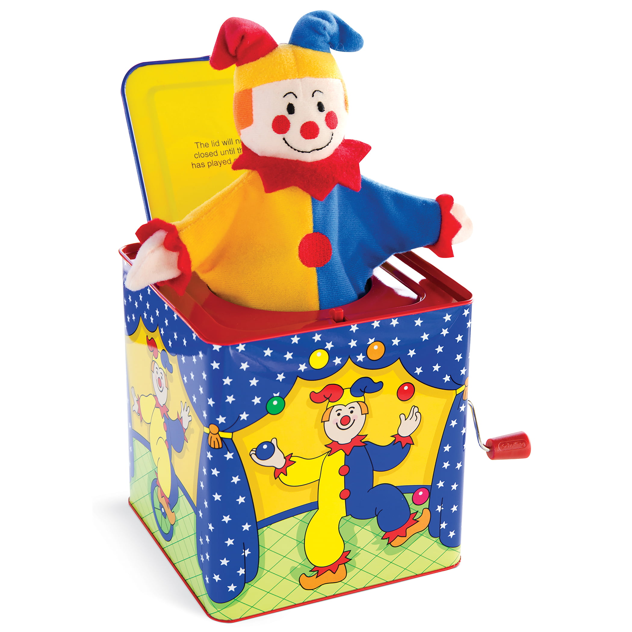 Schylling-Circus-Jack-In-The-Box-Musical-Children-Toy-Clown 