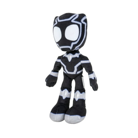 Marvel's Spidey And His Amazing Friends - 8 inch Little Plush Black Panther