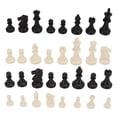 thumbnail image 4 of Parts Chess Pieces Only PS Plastic Replacement Mini Chessmen Figurine Pieces 49mm Height King for Party Relaxing, 4 of 7
