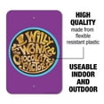 thumbnail image 2 of Willy Wonka and the Chocolate Factory Logo Home Business Office Sign, 2 of 7