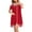 Multicolor, variant on FAWUUDO Women's Christmas Robe Zipper Front Nightgown Short Sleeve Loungewear Dress Loose Bathrobe Sleepwear with Pockets