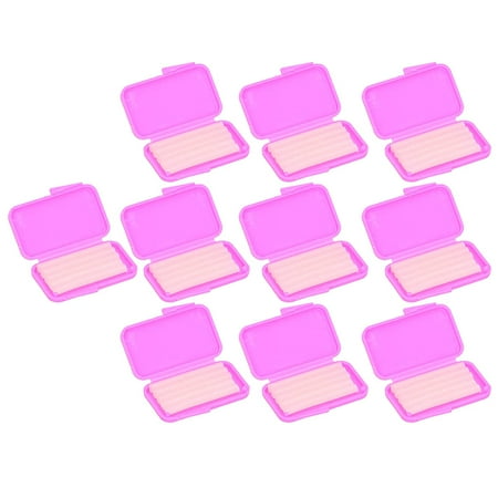 Orthodontic Wax,10pcs Dental Care Orthodontic Wax for Braces Mouth Protection Dental Braces Wax(Pink)
