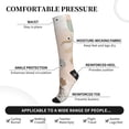 thumbnail image 4 of Picia Animals Riding Across The Sky1 Printed Sports Compression Socks - 15-20mmHg Graduated Compression, High-Performance Soft and Breathable Socks for Men and Women, 4 of 5