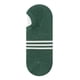 thumbnail image 1 of Xiao Hua 6 pares de calcetines invisibles para hombre, antideslizantes, de silicona, que absorben la humedad, de corte bajo, informales, color verde oscuro., 1 of 2
