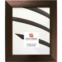 Craig Frames Modern Aesthetics 150, 8x12 inch Picture Frame, Bronze