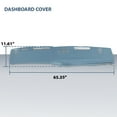 thumbnail image 2 of TPE Dash Pad Cover Sky Blue Fit For GMC Chevy Full Size Pickup 1981-1987/GMC Chevy SUV 1981-1991 Dashboard Panel, 2 of 10