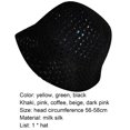 thumbnail image 5 of SPRING PARK Womens Solid Color Breathable Milk Bucket Sun Hat Light Weight Caps, 5 of 6