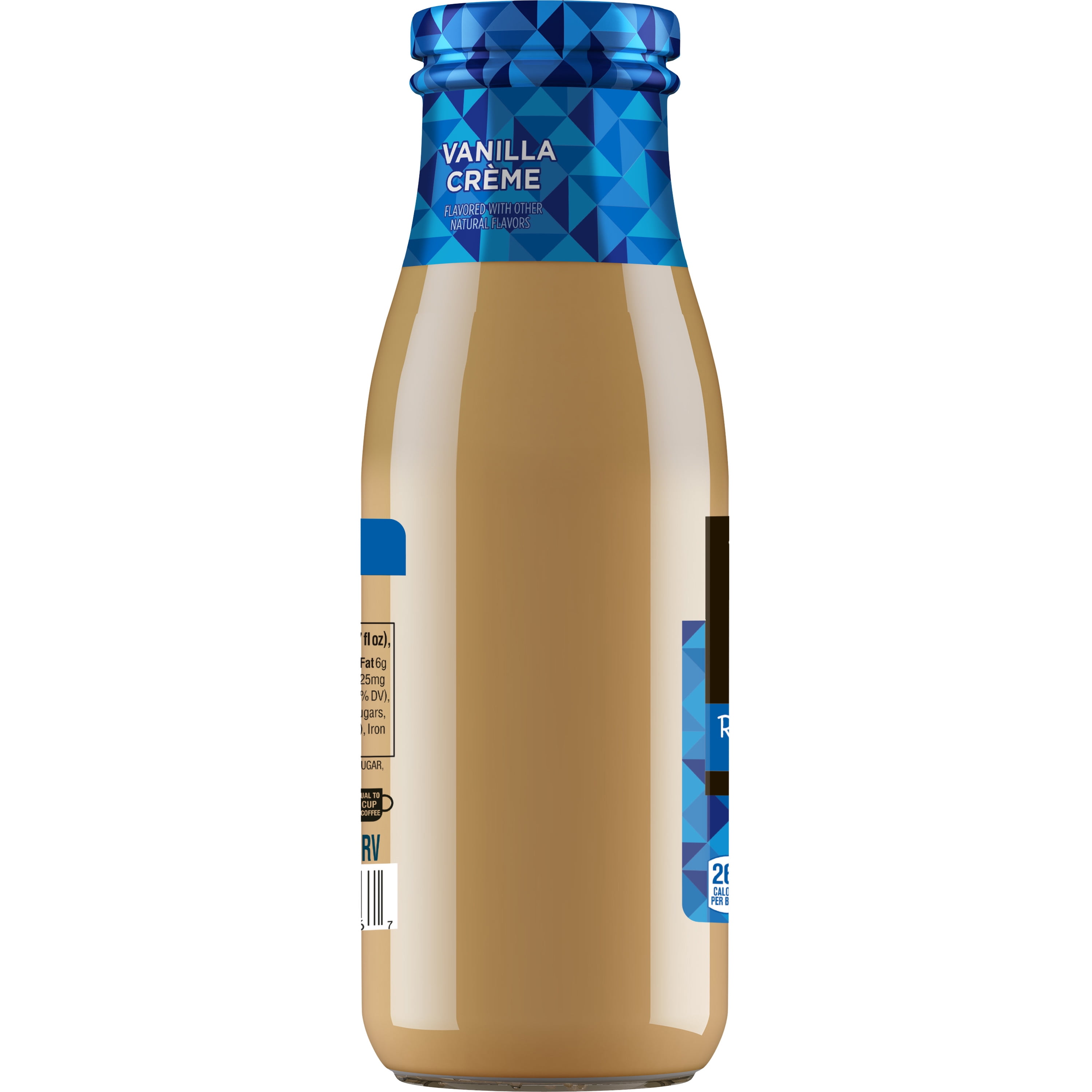 Peet's Vanilla Cream, Blended Iced Coffee, 13.7 fl oz, Glass Bottle