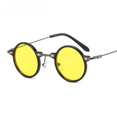 thumbnail image 4 of European and American Retro Steampunk Small Frame Round Personalized Hip Hop Sunglasses, 4 of 6
