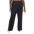 thumbnail image 2 of Danskin Women's High Waist Front Seam Straight Leg Scuba Active Pants-Black / S, 2 of 7