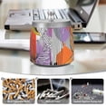 thumbnail image 5 of Bold Wildflowers Line Ashtray with Lid Cigarette Ashtray Stainless Steel Ash Tray Ash Holder for Home Outdoor, 5 of 7