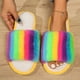 thumbnail image 4 of Zapatos Cálidos Sin Cordones para Mujer Pantuflas Felpa Antideslizantes Interior Y Exterior, 4 of 9