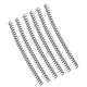 thumbnail image 4 of 20 Bobinas De Unión Espiral De Plástico, Aglutinante Espiral, Peine De Columna De Gran Capacidad 30 Agujeros, 30 Hojas De Unión Espiral, 13 Mm De Diámetro, 4 of 7