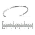 thumbnail image 4 of Stainless Steel 8-inch Saying Bracelet, 4 of 4