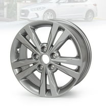 16" Replacement Wheel Rim 16x6.5-inch 5-Lug, for 2016-2018 Hyundai Elantra, Aolly Rims Charcoal