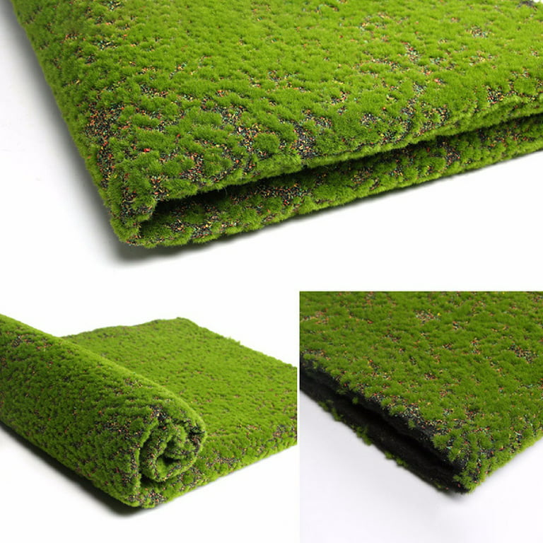 Artificial Moss Grass Turf Wall Green Plant Lawn Garden Landscape Decor