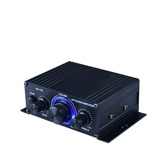 Power Amplifier Wireless Bluetooth-Compatible HiFi Power Amplifier 200W 200W 2-CH